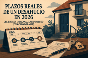 Plazos reales de un desahucio en 2026